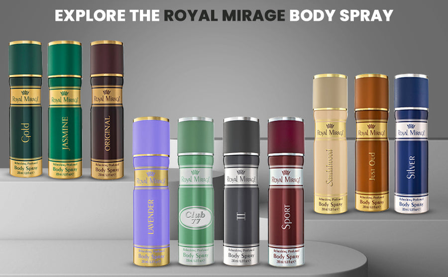 ROYAL MIRAGE BODY SPRAY 200ML II - A+ Image 6