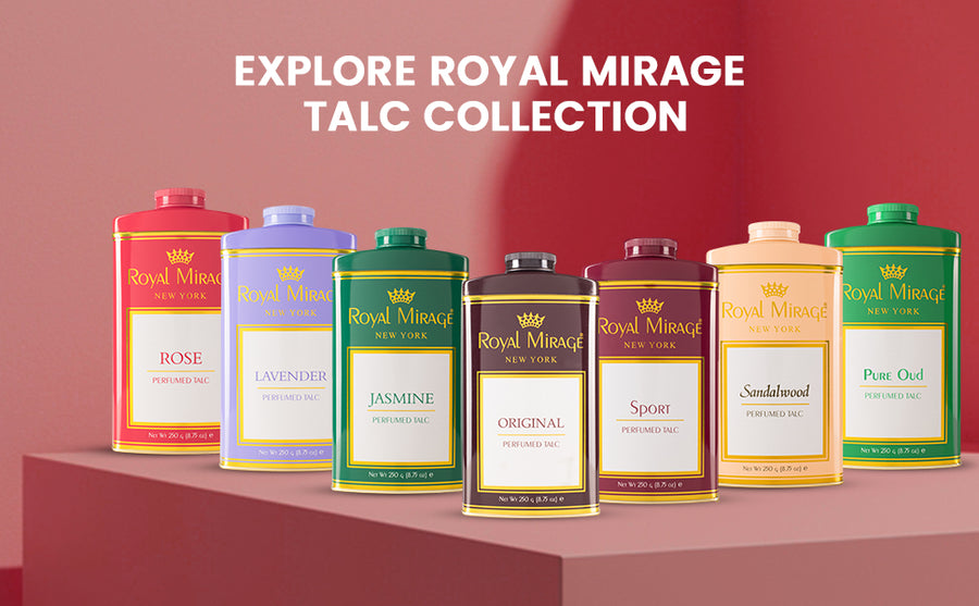 ROYAL MIRAGE TALC 250GM ROSE - A+ Image 5