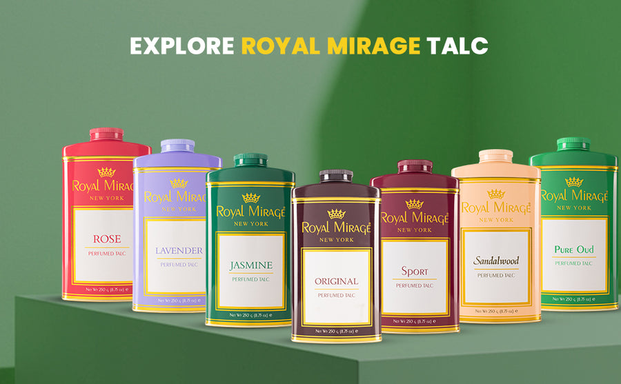ROYAL MIRAGE TALC 250GM JASMINE - A+ Image 5