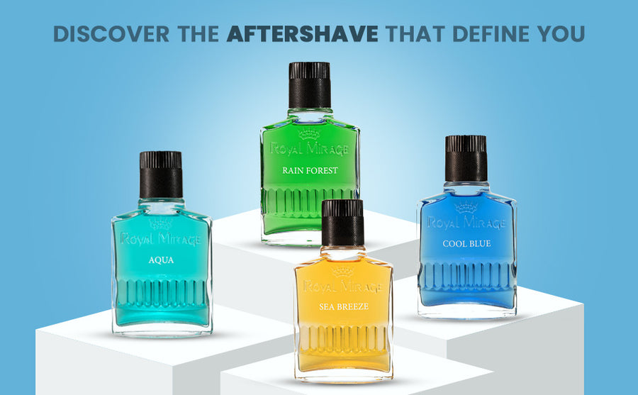 ROYAL MIRAGE AFTERSHAVE 100ML COOL BLUE - A+ Image 5