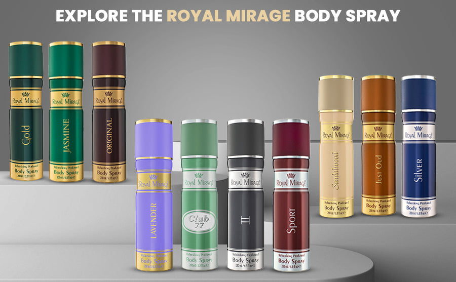 ROYAL MIRAGE BODY SPRAY 200ML NIGHT - A+ Image 5