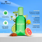 ROYAL MIRAGE EDT 100ml METALLIC in PLEXI CASE - TEMPTATION - Image 2