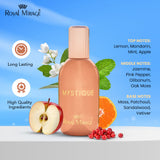 ROYAL MIRAGE EDT 100ml METALLIC in PLEXI CASE - MYSTIQUE - Image 2