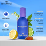 ROYAL MIRAGE EDT 100ml METALLIC in PLEXI CASE - FORBIDDEN - Image 2