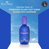 ROYAL MIRAGE EDT 100ml METALLIC in PLEXI CASE - FORBIDDEN - Image 3