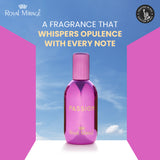 ROYAL MIRAGE EDT 100ml METALLIC in PLEXI CASE - PASSION - Image 3