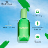 ROYAL MIRAGE EDT 100ml METALLIC in PLEXI CASE - TEMPTATION - Image 4