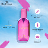 ROYAL MIRAGE EDT 100ml METALLIC in PLEXI CASE - PASSION - Image 4